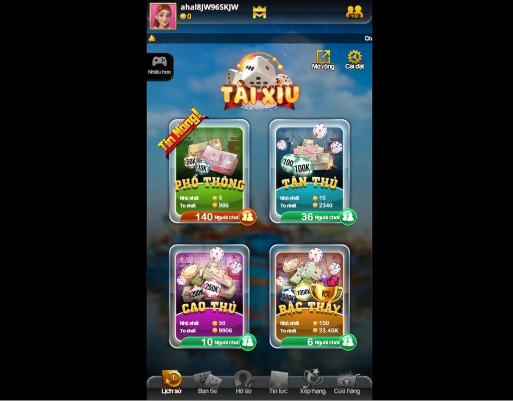 Các cấp độ chơi Tài Xỉu tại Fun88 Hướng dẫn từng bước cược Tài xỉu tại Fun88