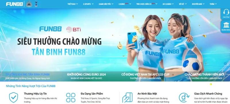 Cách thức tham gia Fun88 đăng nhập trải nghiệm thể thao cho bạn mới Cách thức tham gia Fun88 đăng nhập trải nghiệm thể thao cho bạn mới