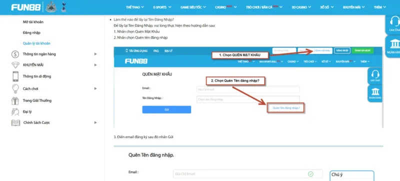 Truy cập link vào sân chơi để tiến hành thao tác đăng nhập Truy cập link vào sân chơi để tiến hành thao tác đăng nhập