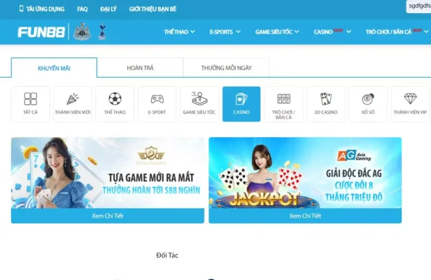 Các chương trình khuyến mãi đa dạng cho anh em tham gia casino Fun 88 Các chương trình khuyến mãi đa dạng cho anh em tham gia casino Fun 88