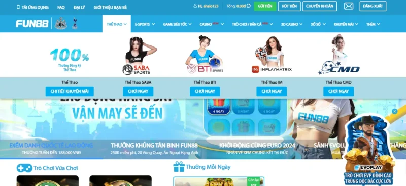 Một vài nét đặc trưng của thể thao CMD tại Fun88 Một vài nét đặc trưng của thể thao CMD tại Fun88