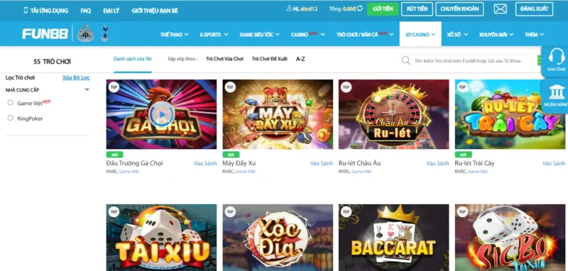Tổng quan về cá cược 3D Casino tại Fun88 Tổng quan về cá cược 3D Casino tại Fun88
