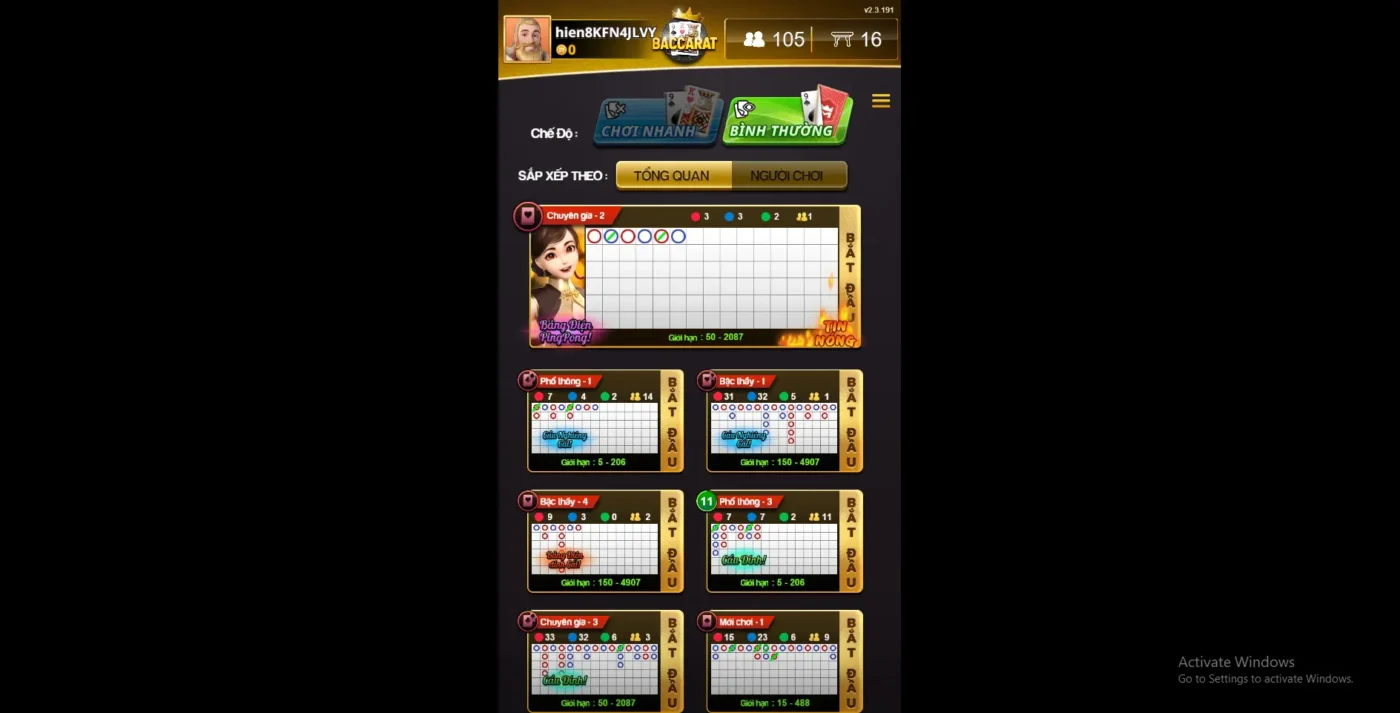 Các bươc tham gia chơi baccarat Screenshot 2024 06 16 224230