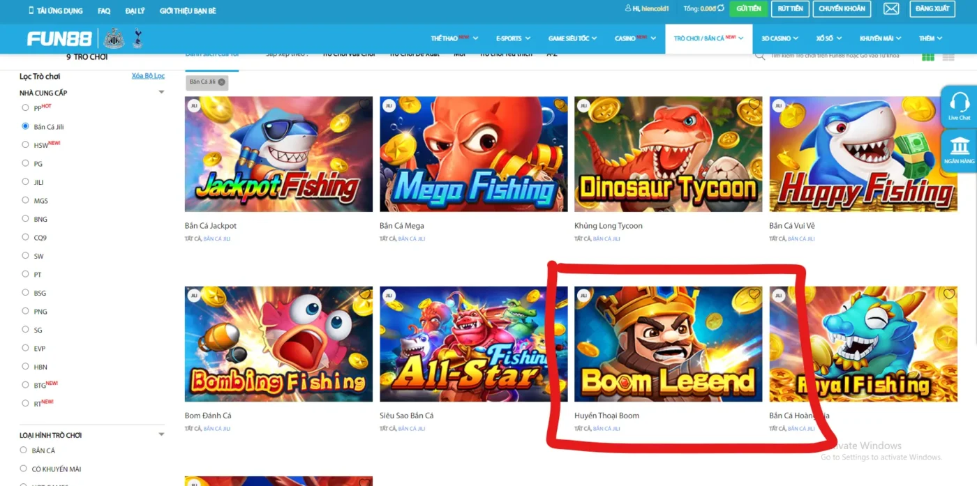 Khám phá trò chơi Huyền Thoại Boom Screenshot 2024 07 02 182006