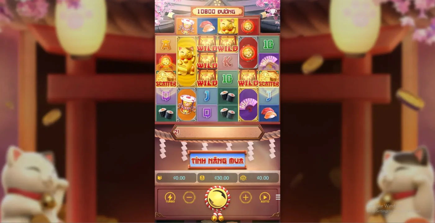 Hướng dẫn chơi slot Neko may mắn Screenshot 2024 07 02 183134