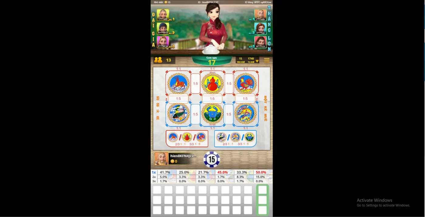Hướng dẫn chơi bầu cua chi tiết Screenshot 2024 07 04 194625