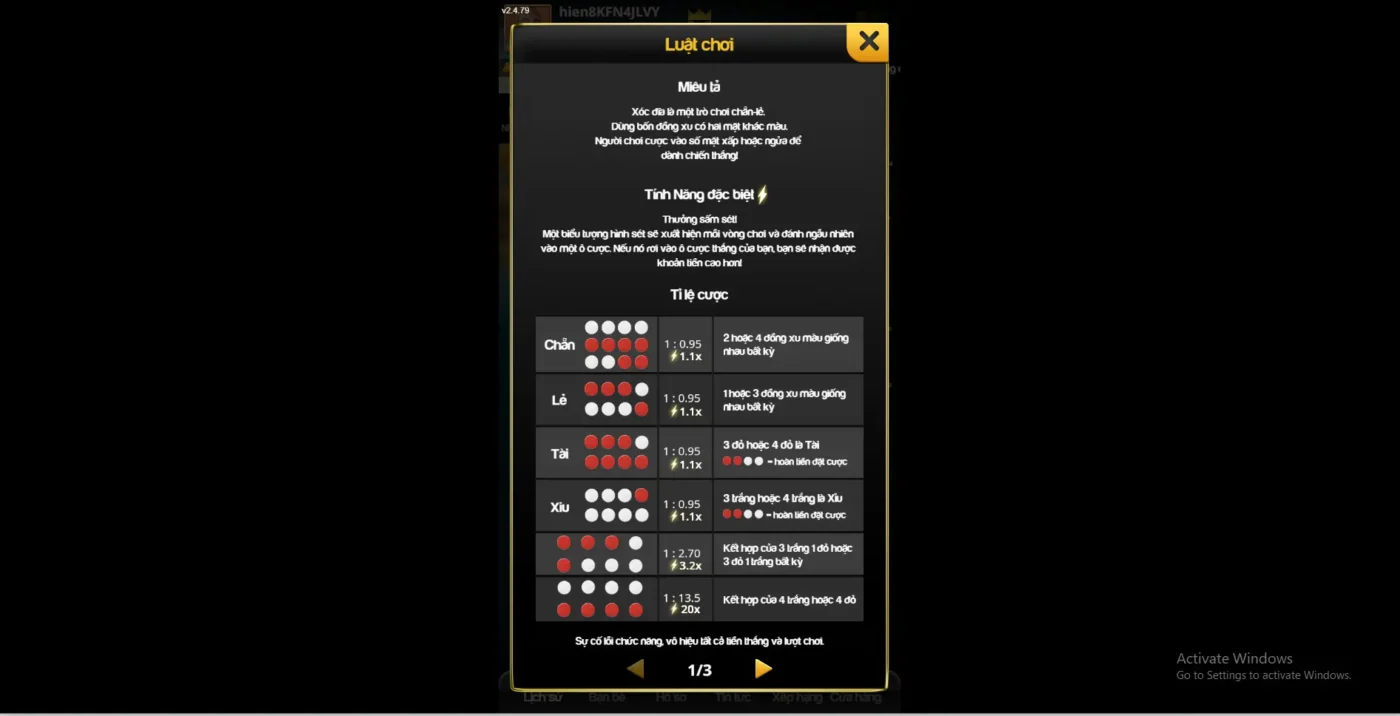 Luật chơi xóc đĩa chi tiết Screenshot 2024 07 04 195831