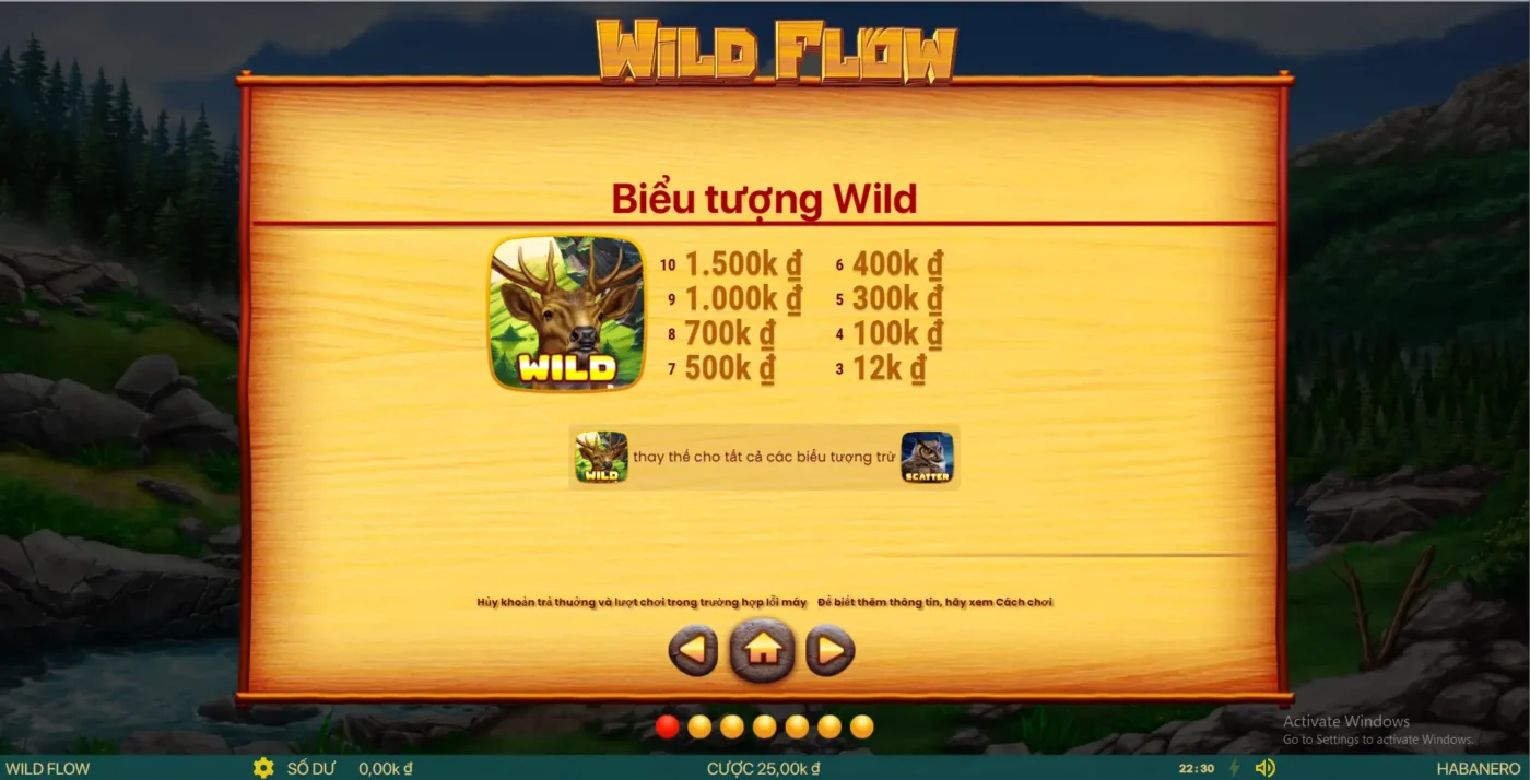 Mẹo chơi slot Rừng Hoang Rã Screenshot 2024 07 08 223050