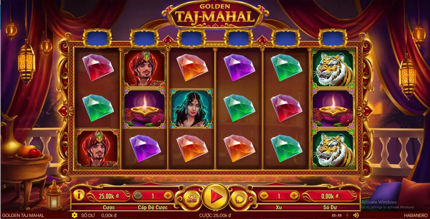 Hướng dẫn chơi slot Kho Báu Taj Screenshot 2024 07 08 223212