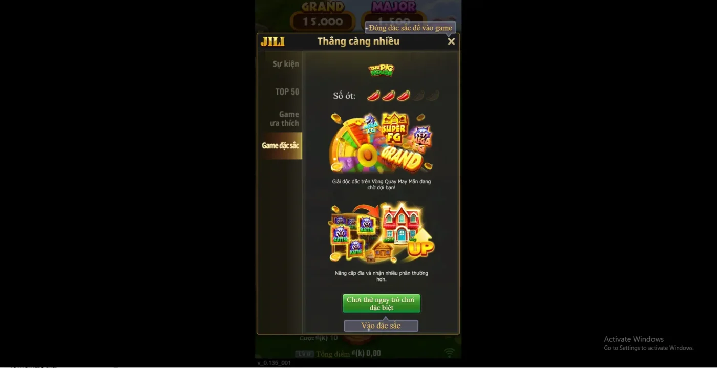 Luật chơi cơ bản nổ hũ Nhà Lợn Screenshot 2024 07 13 192705
